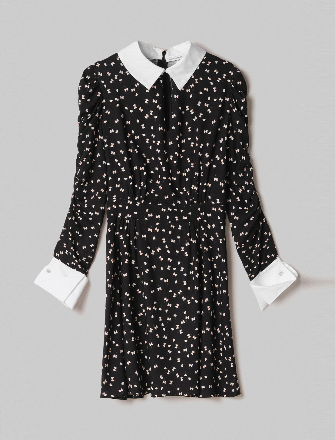 Abito corto MAR DE MARGARITAS Nancy MMABW01278 Papillon Nero Donna