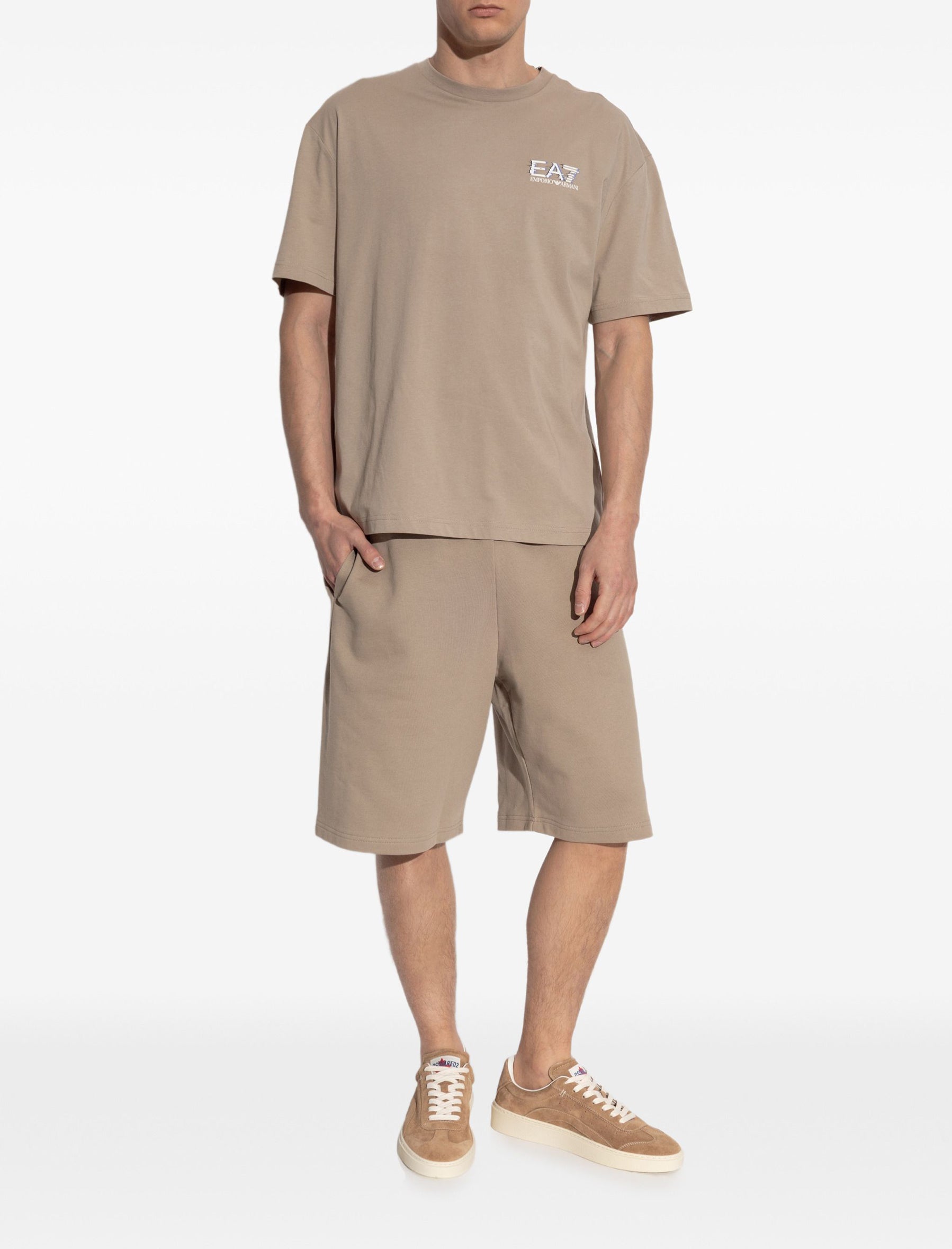 T-Shirt AF17789 EA7 EMPORIO ARMANI colore Roasted Cashew U6167 