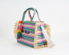 Borsa Marc Ellis Buby S.Claire M Multicolor Pink - Vista Laterale
