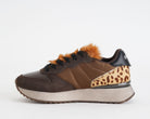 Sneakers SUN68 Stargirl Animalier Z46224 Marrone