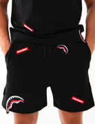 SPRAYGROUND SP847EBLK Shorts Sharkpatches Uomo Nero
