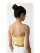 Top con frange Pho 4323120 Lemon
