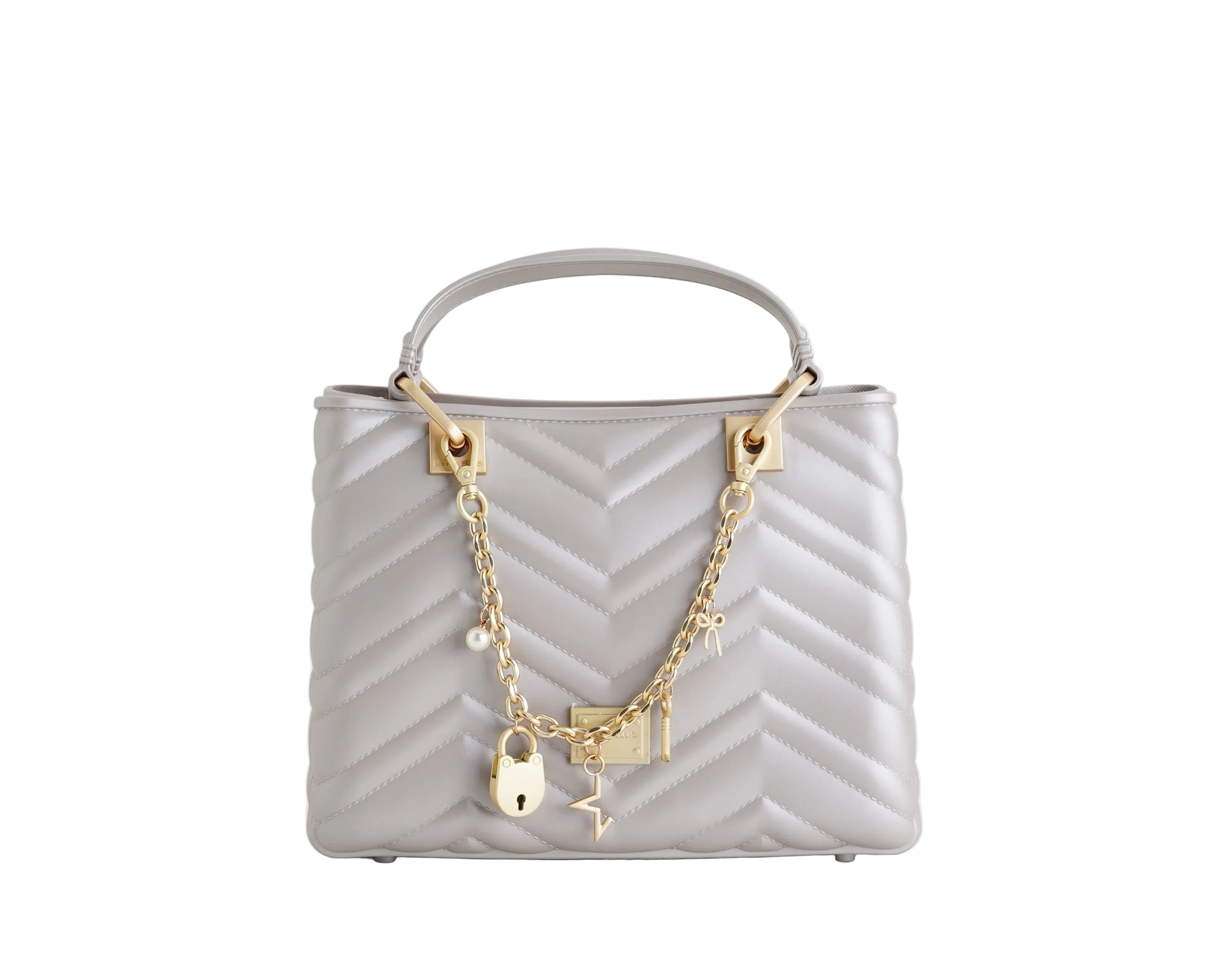 Borsa a mano Marc Ellis Krissy Wave M 27 Burgundy/Light Gold Donna