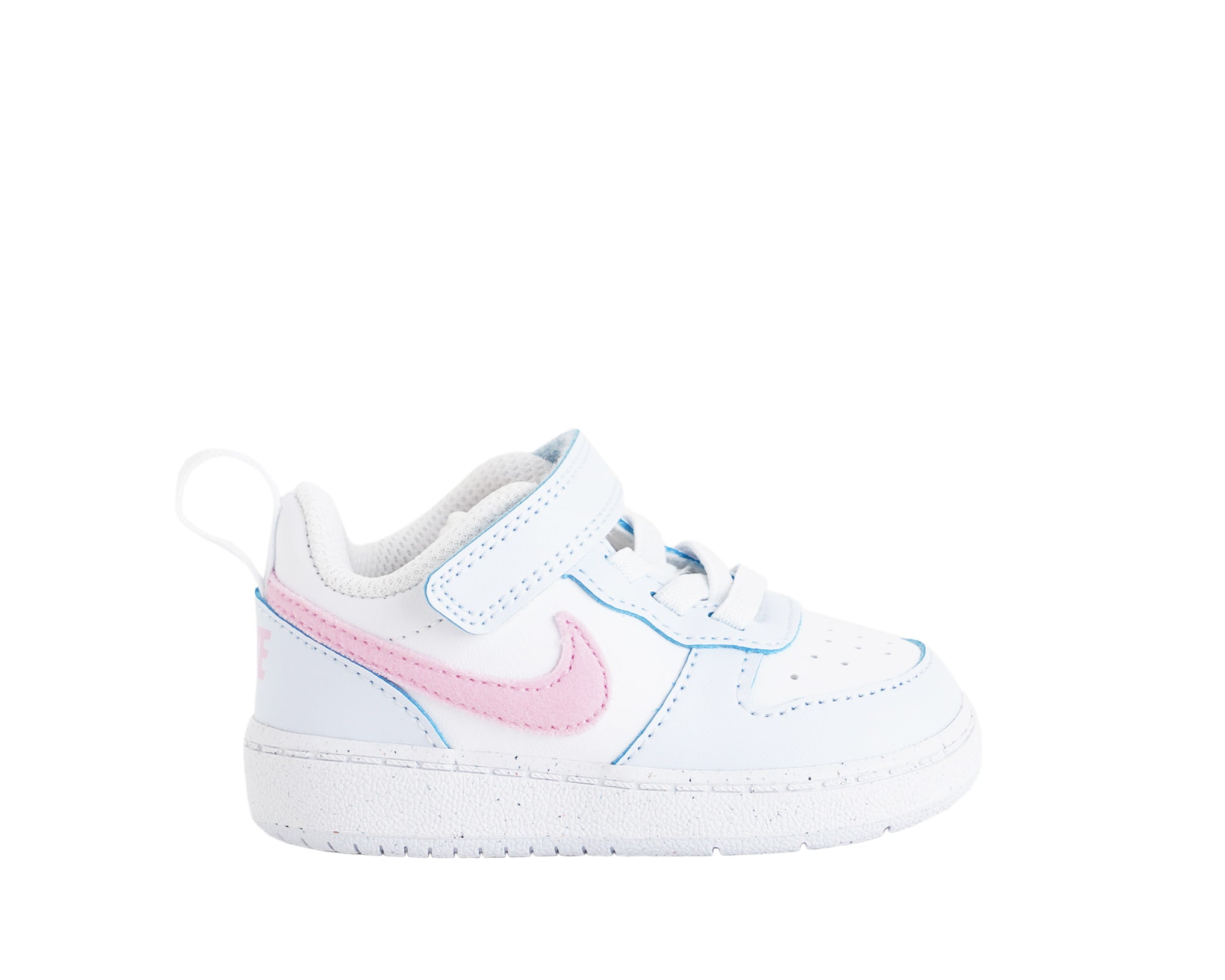 Sneakers Nike Court Borough Low Ess IQ2727-101 Bianco/Rosa/Grigio Unisex bambino
