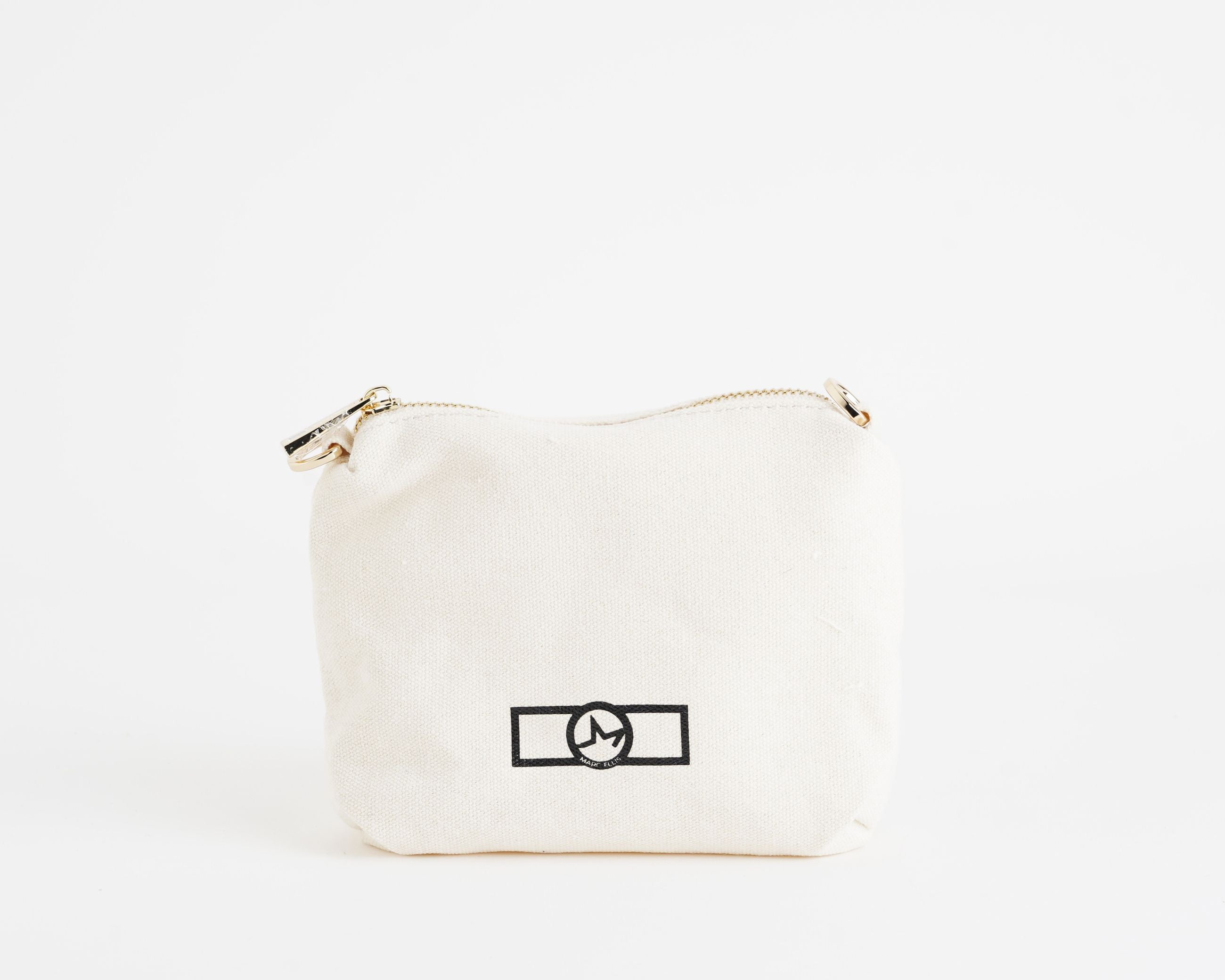 Borsa a mano Marc Ellis Flat Teen Donna Beige Light Gold - Pochette interna