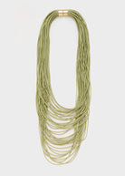 Collana Nalì Dea Multifilo EMCL1162 Verde