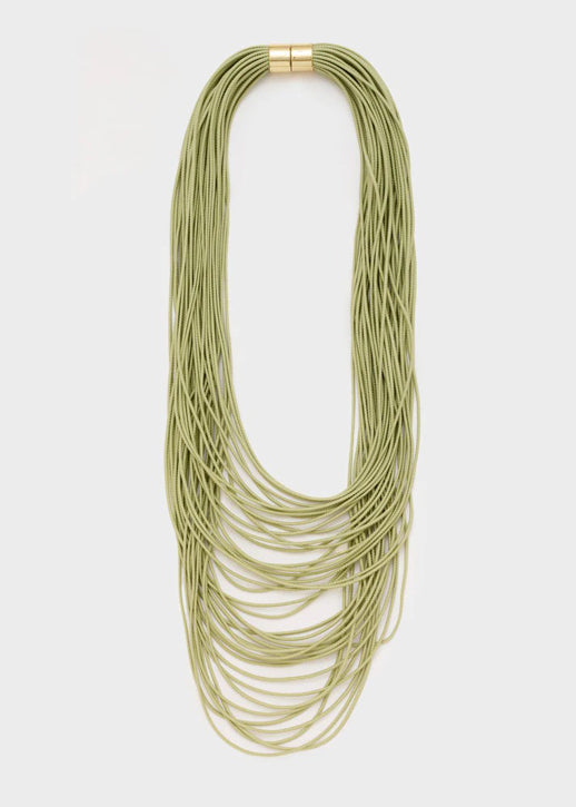 Collana Nalì Dea Multifilo EMCL1162 Verde