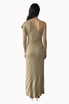 Abito monospalla Aggel SS63130K Tan Gold