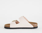 Sandali Birkenstock Arizona Big Buckle Birko-Flor Nabuck 1031566 Light Rose