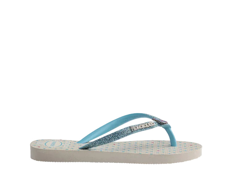 Sandalo Mare Havaianas Kids Slim Glitter Trendy 4146976 Beige (0121)