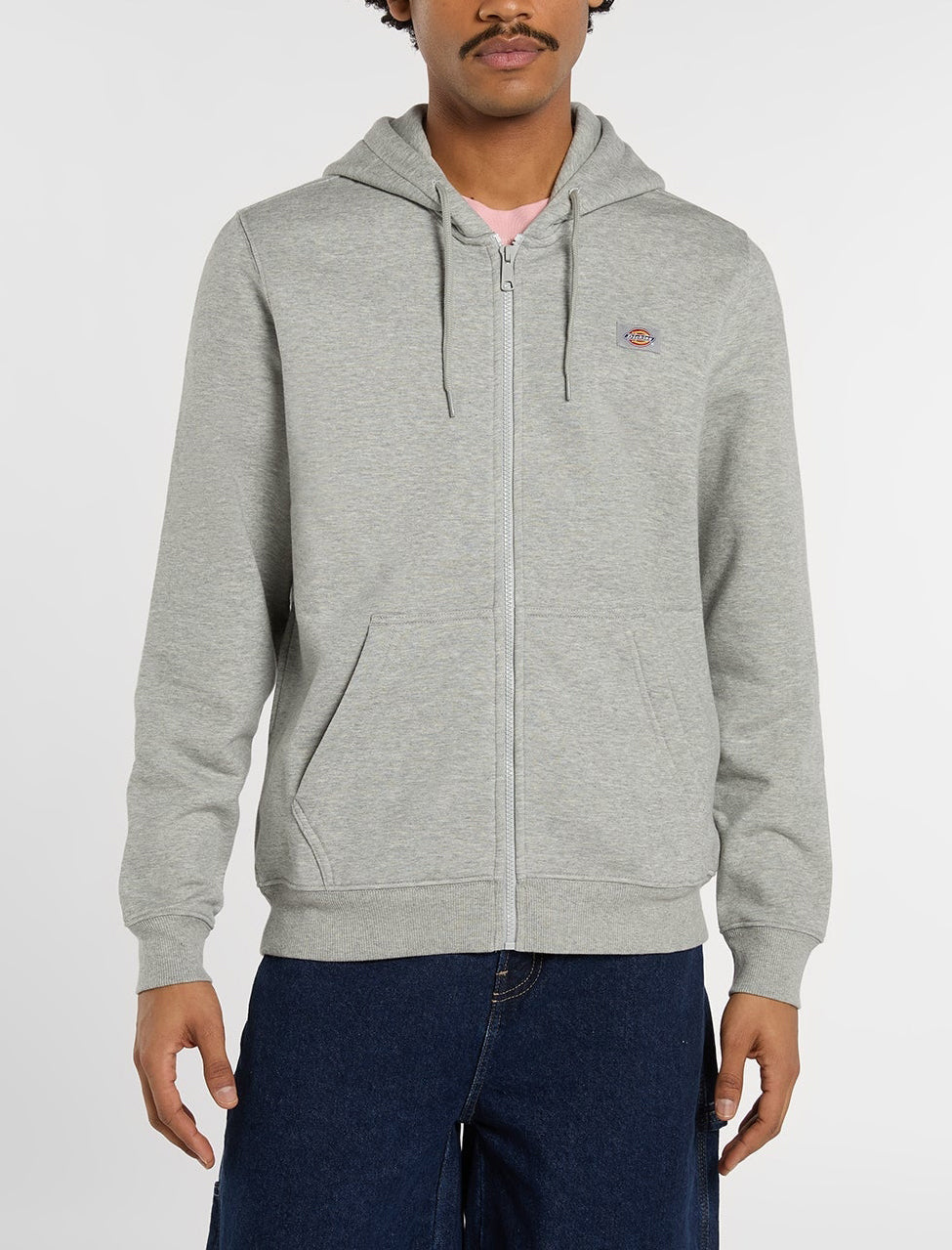 Felpa con cappuccio Dickies Oakport DK0A4XD3HG01 Grigio Uomo