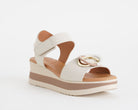 Sandalo con zeppa Oh My Sandals 5974 Hielo Donna