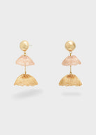  Orecchini Nalì Bells con Pietre BEOR0376 Rosa Donna