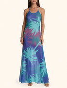 Abito lungo Me Fui SW0837-X45 Fantasia Donna