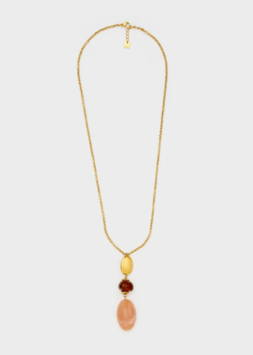 Collana Nalì Paola LNCL0182 Marrone/Rosa 