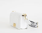 Borsa a spalla Marc Ellis Flat S Donna Milk Light Gold - Vista laterale