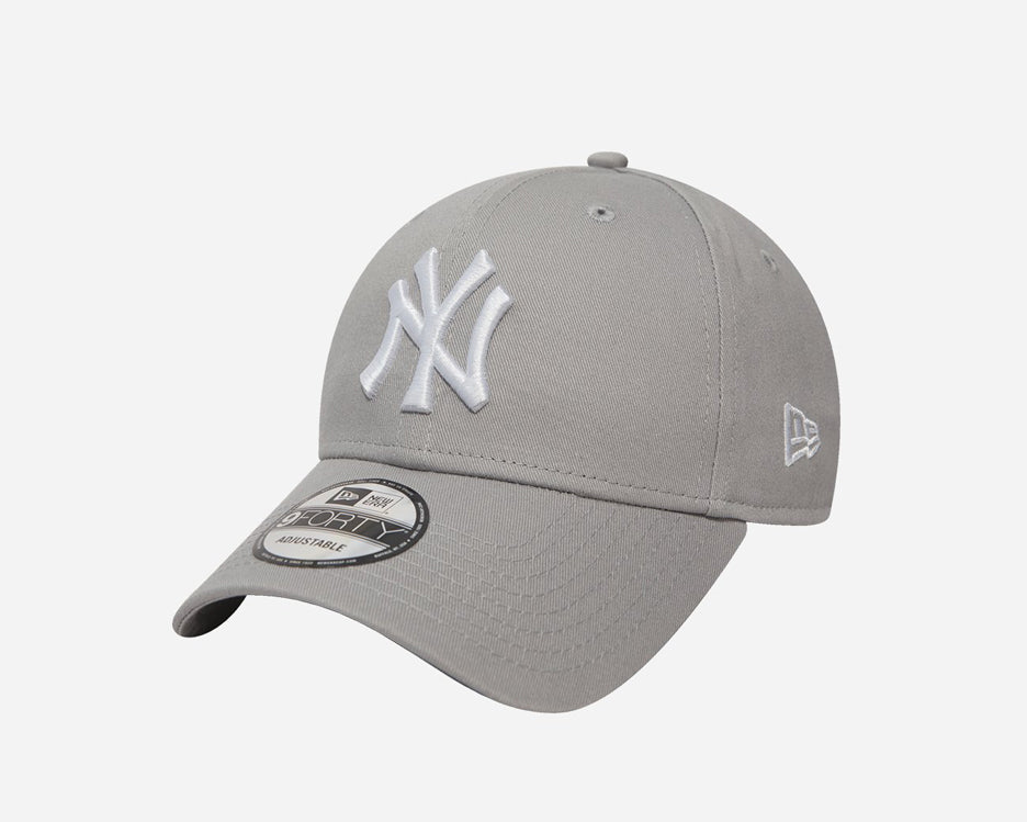 Cappello con visiera NEW ERA 940 Leag Basic Neyyan 10531940 Grigio/Bianco Uomo