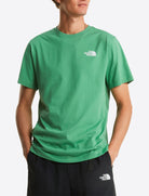 THE NORTH FACE NF0A8B6KG571 T-Shirt Evolution NSE Box Regular colore Verde (Dimmed Algae)
