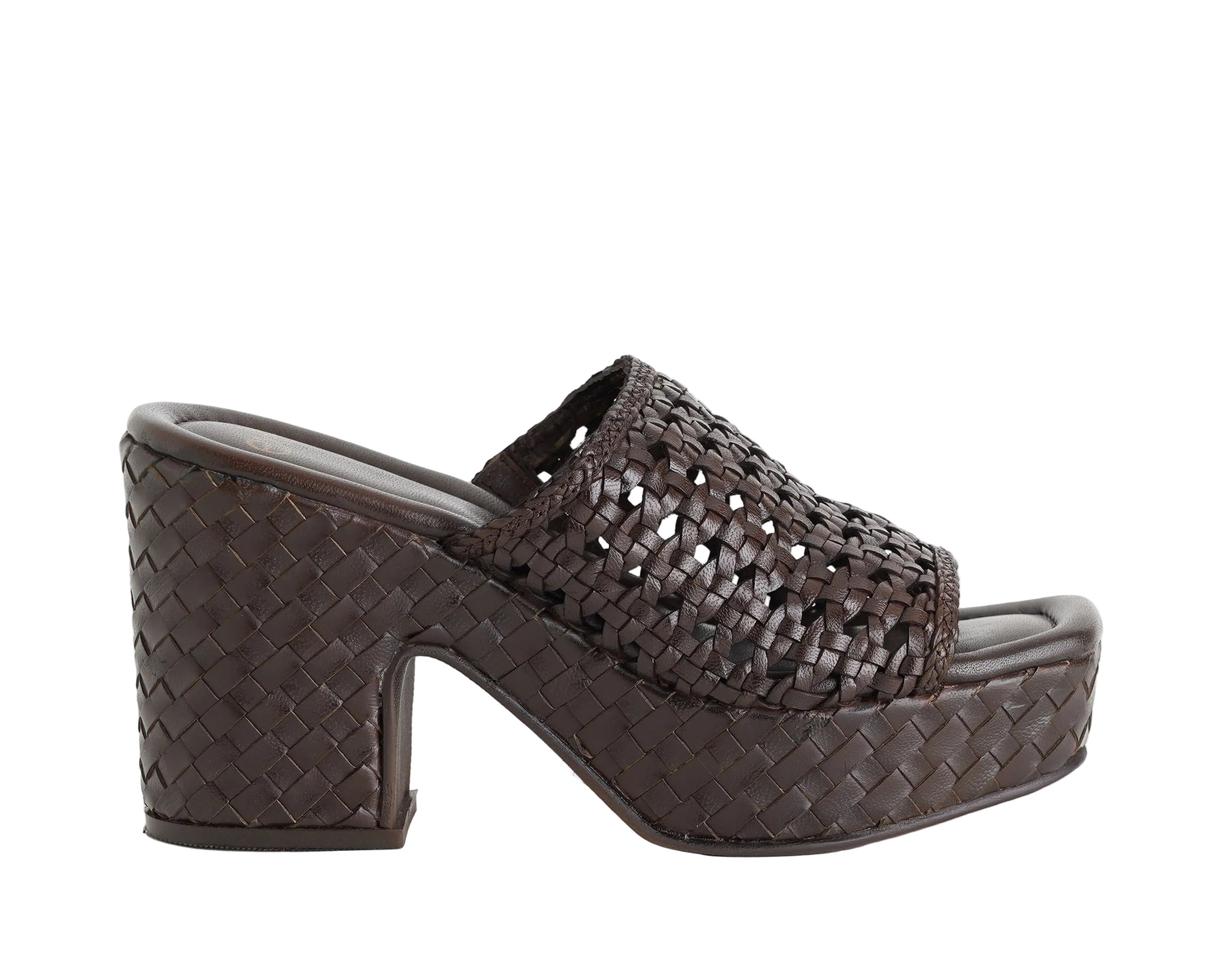 Sandalo con plateau Exe BORN-2513 Bone 
