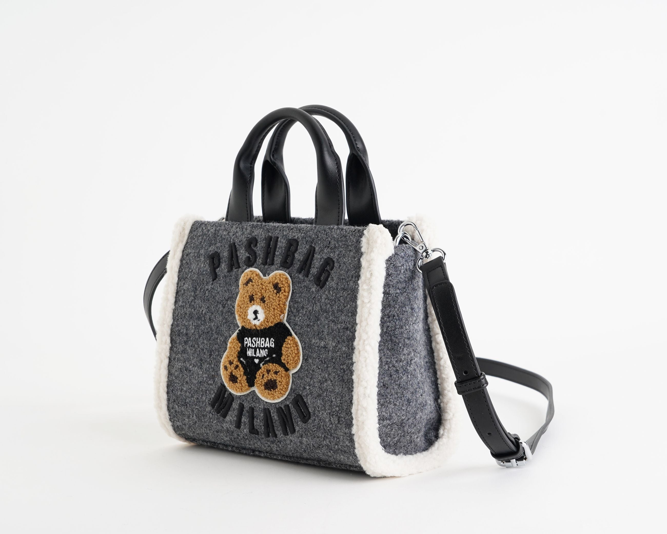 Borsa a mano PASH BAG Marge 18757-SHE-W5M-P Grigio/Bianco Don