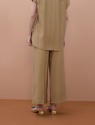 Pantaloni culotte fluidi Lola Casademunt MS2614008 Camel 