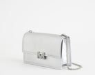 Borsa a spalla Marc Ellis Supermee M Silver – Vista laterale