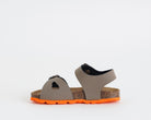 GRUNLAND SB0025 Sandalo Aria Bambino Tortora Arancio
