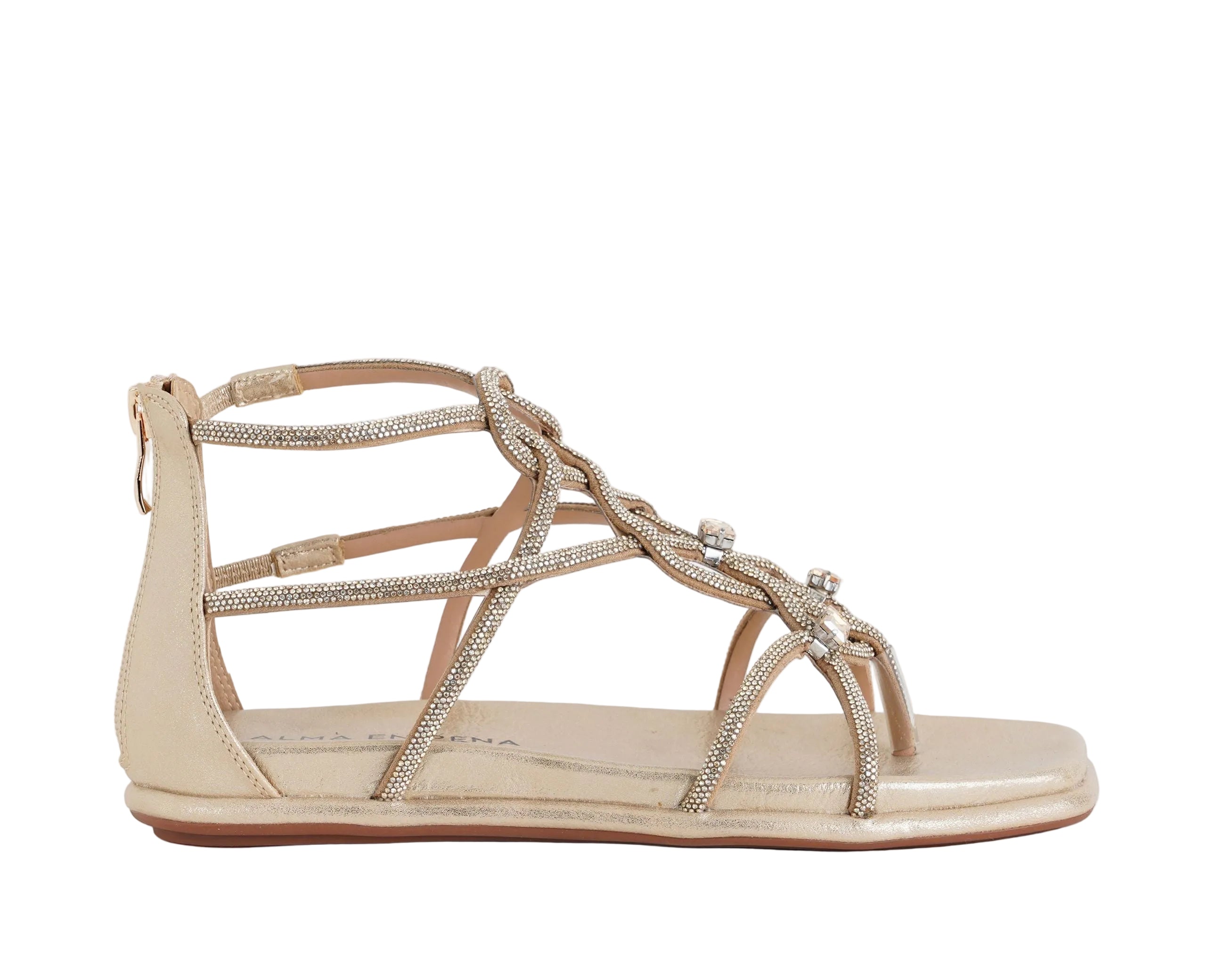 Sandalo basso Alma En Pena Sara V2651501 Gold Donna