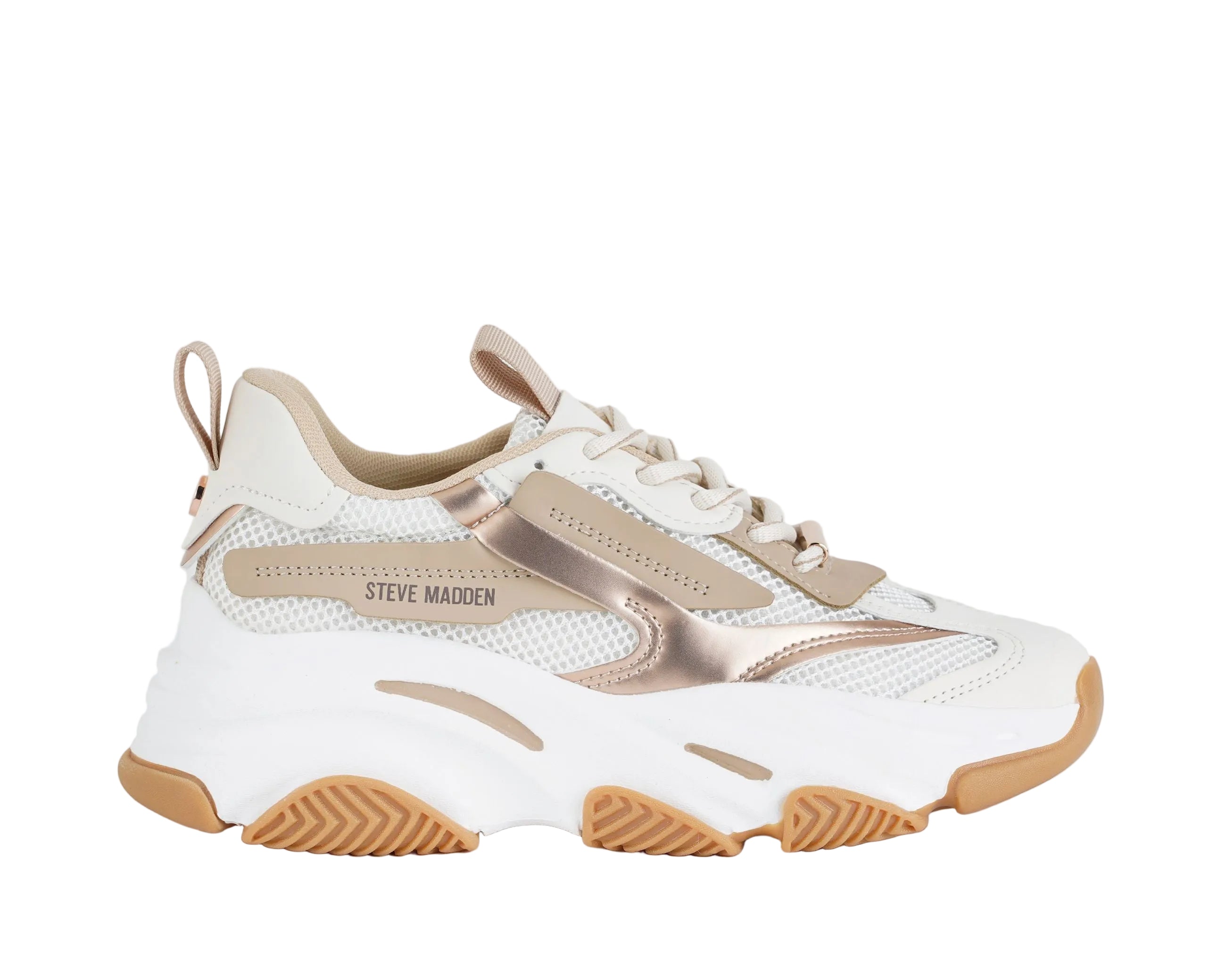 Sneakers Steve Madden POSSESION-E-CM8 Coconut Milk/Bronze Donna
