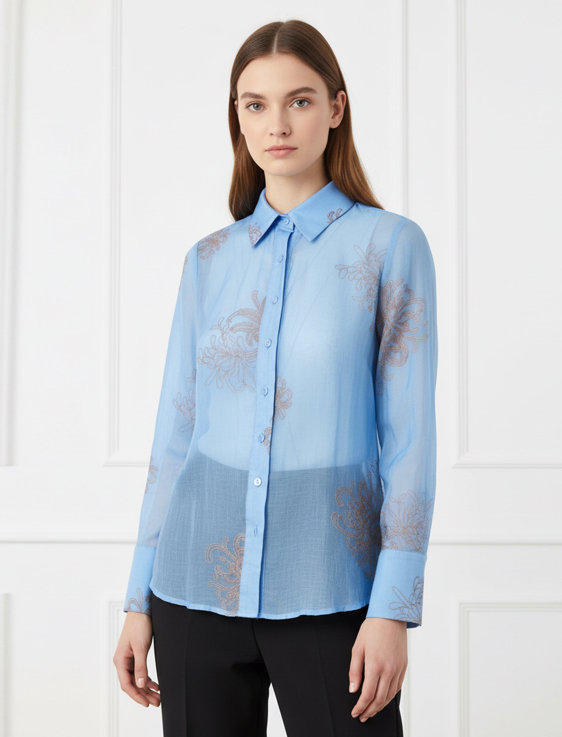 Camicia Anonyme Miami A16SB040 Sky
