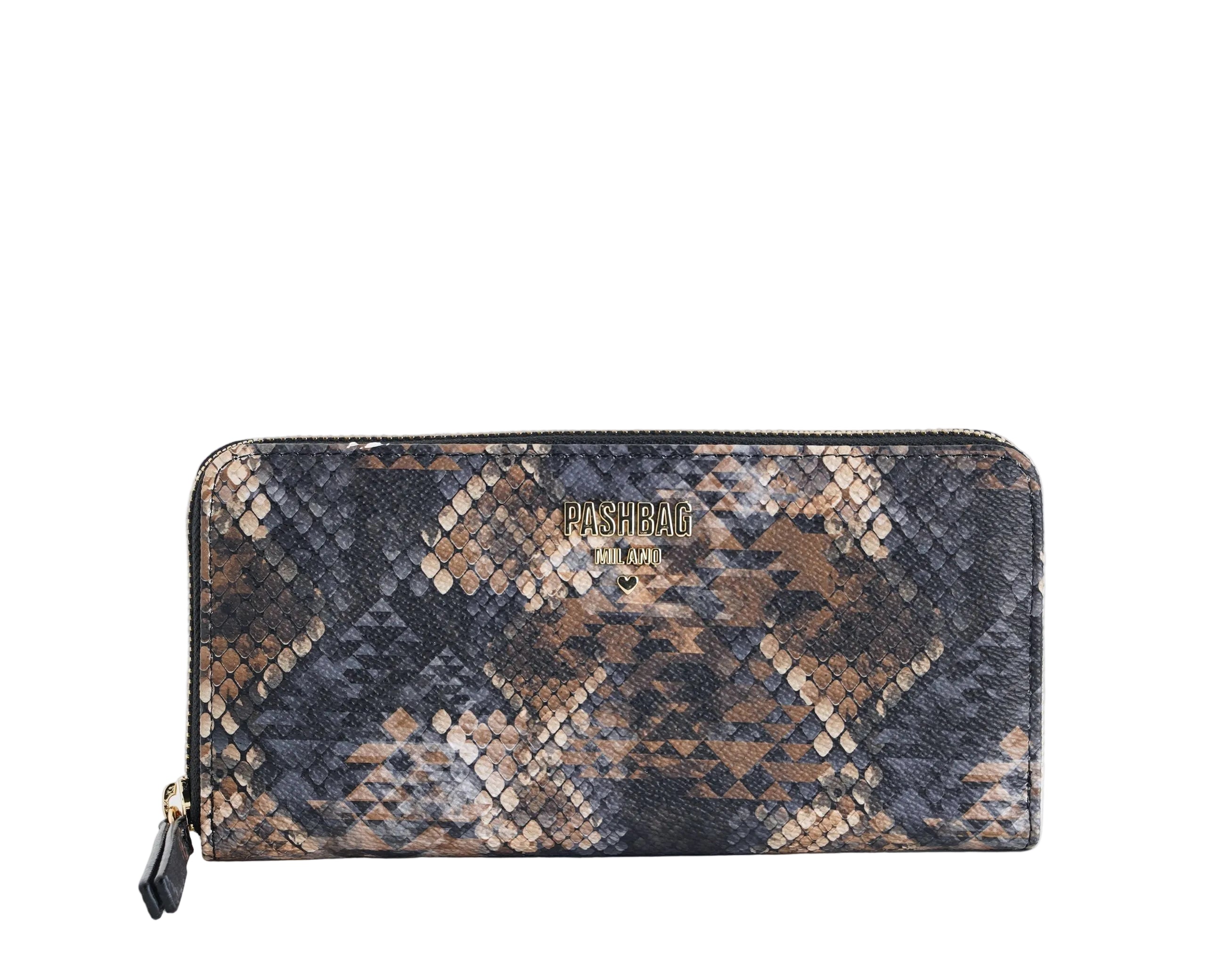 Portafoglio Pashbag Brigitte 20233-VEN-W6A-P Pitonato Donna
