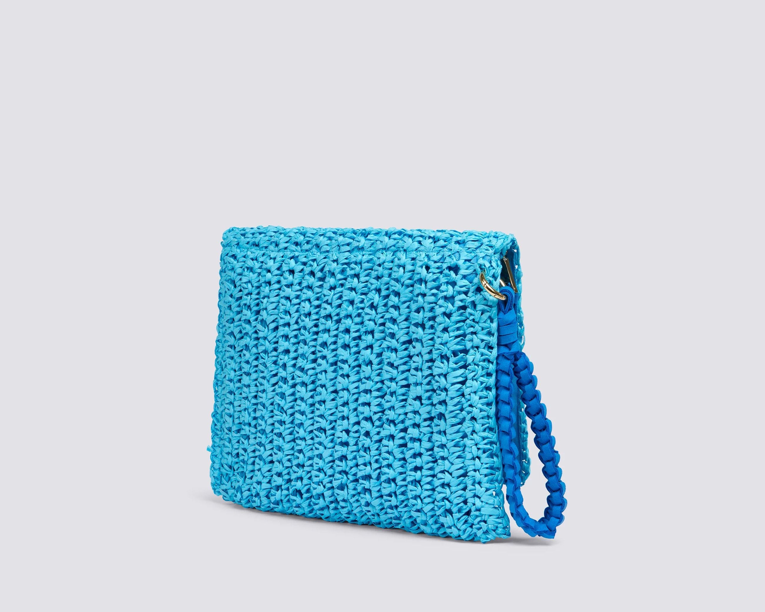 Pochette Gabi Sundek in paper straw AW022ABPA100 Erica