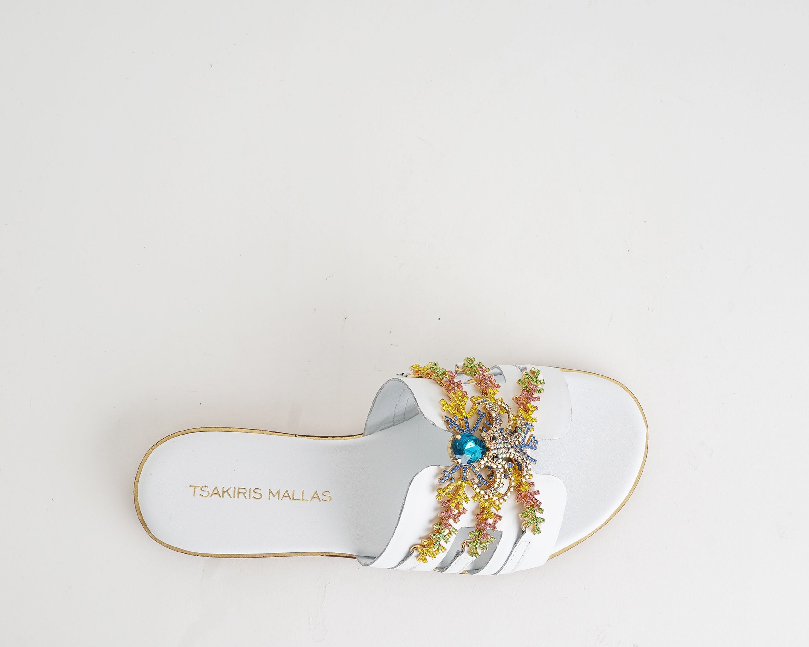 Sandalo basso Tsakiris Mallas 776 GOLDIE  White