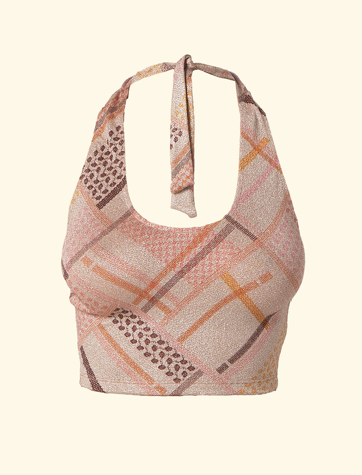 F**K FK26-SW0747X67 top in lurex Fantasia