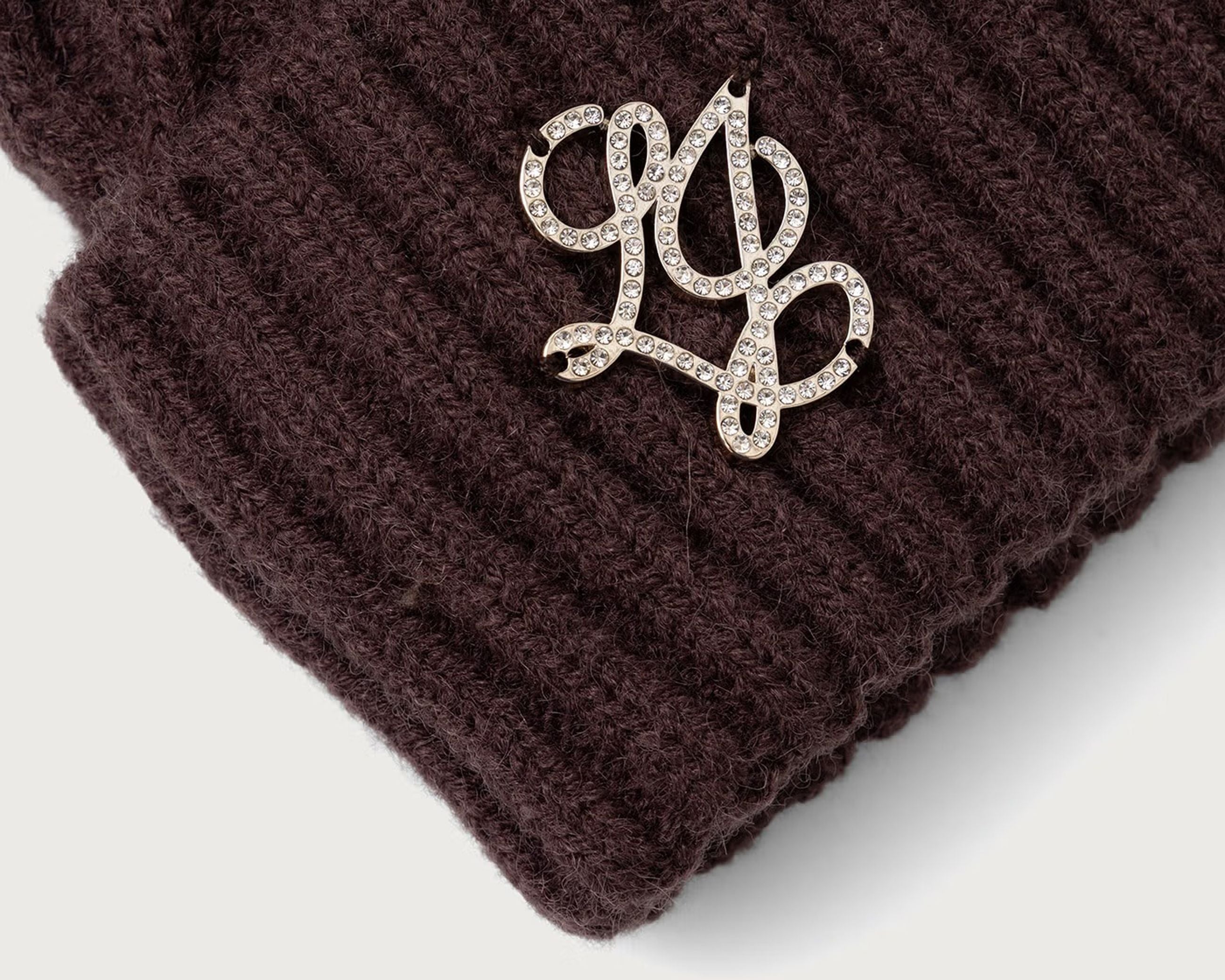 Cappello con pompon Liu Jo 2F6008 MA33S Testa di Moro