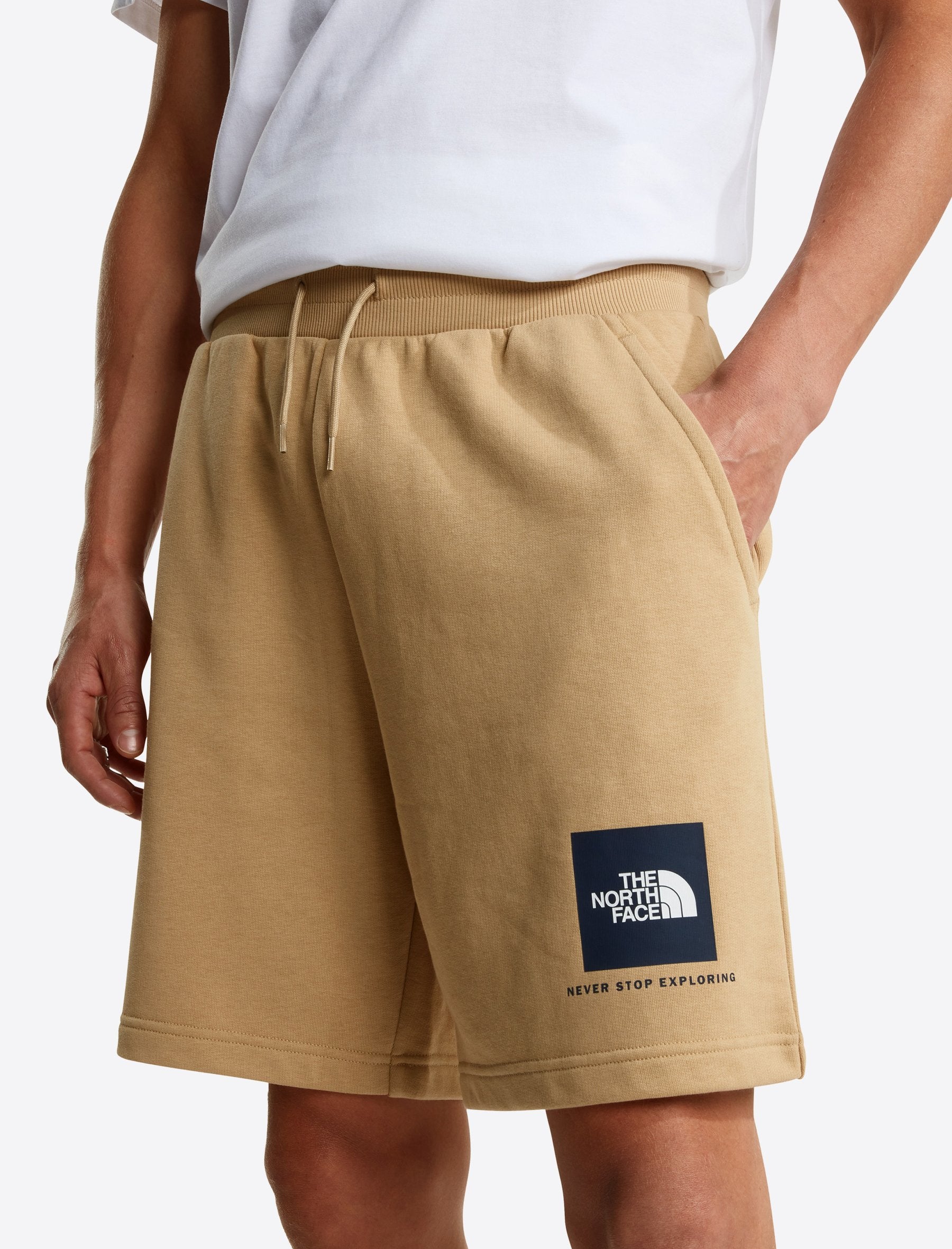 THE NORTH FACE NF0A8GQ8LK51 Shorts NSE Box Light Regular colore Beige (Khaki Stone)
