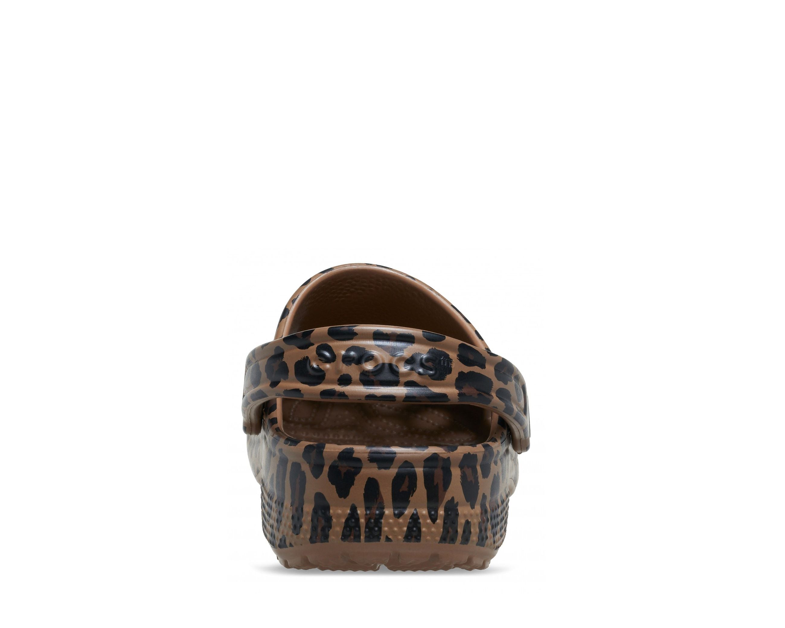 CROCS Classic Animal Clog W CR.211800 Sepia Leopard