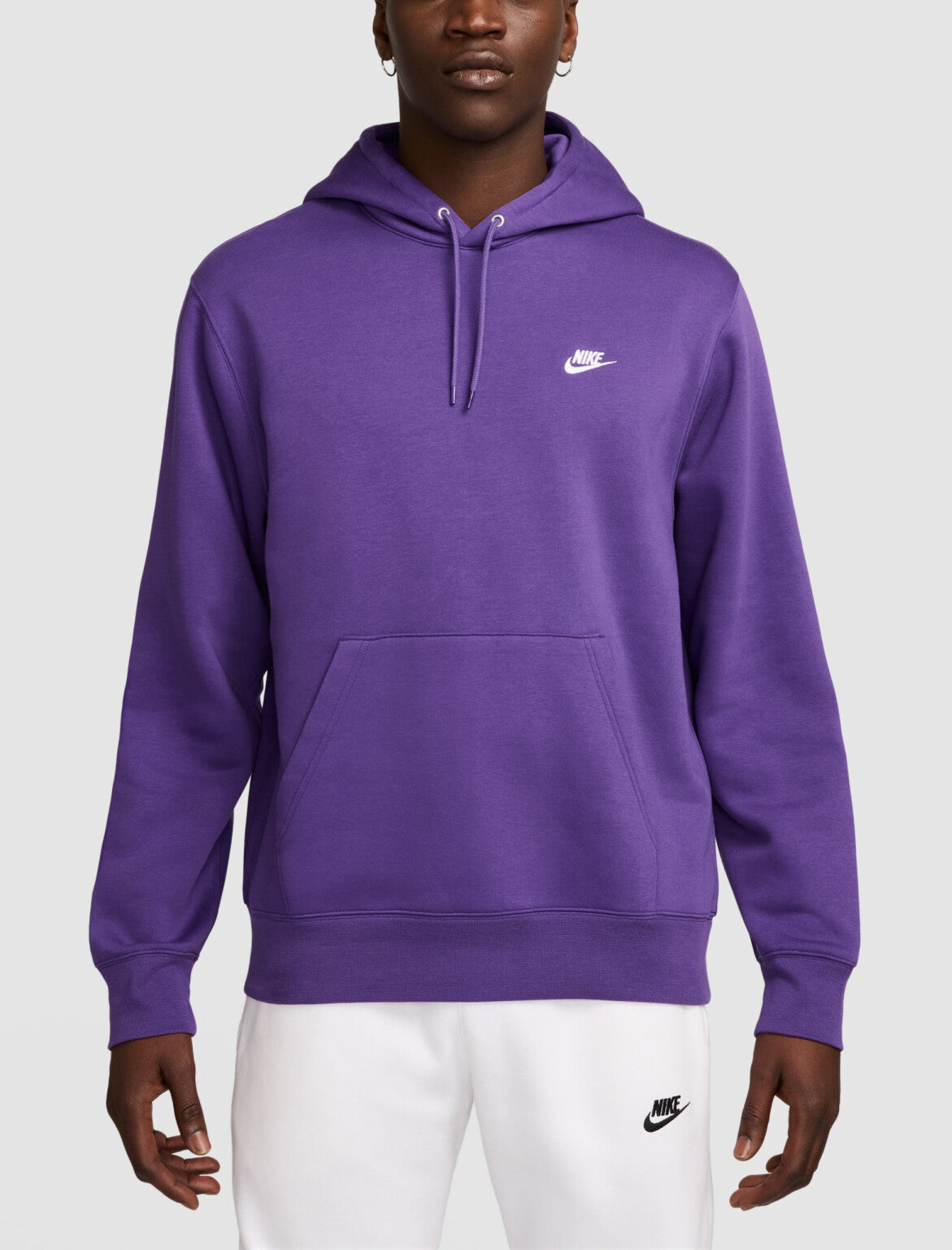 Felpa con cappuccio Nike Club Fleece FN3859 507 Uomo