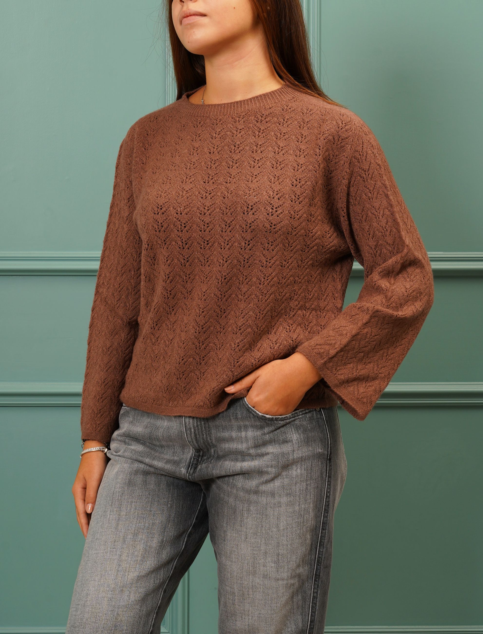 Pull in maglia BB GLAMOUR 570902 Donna