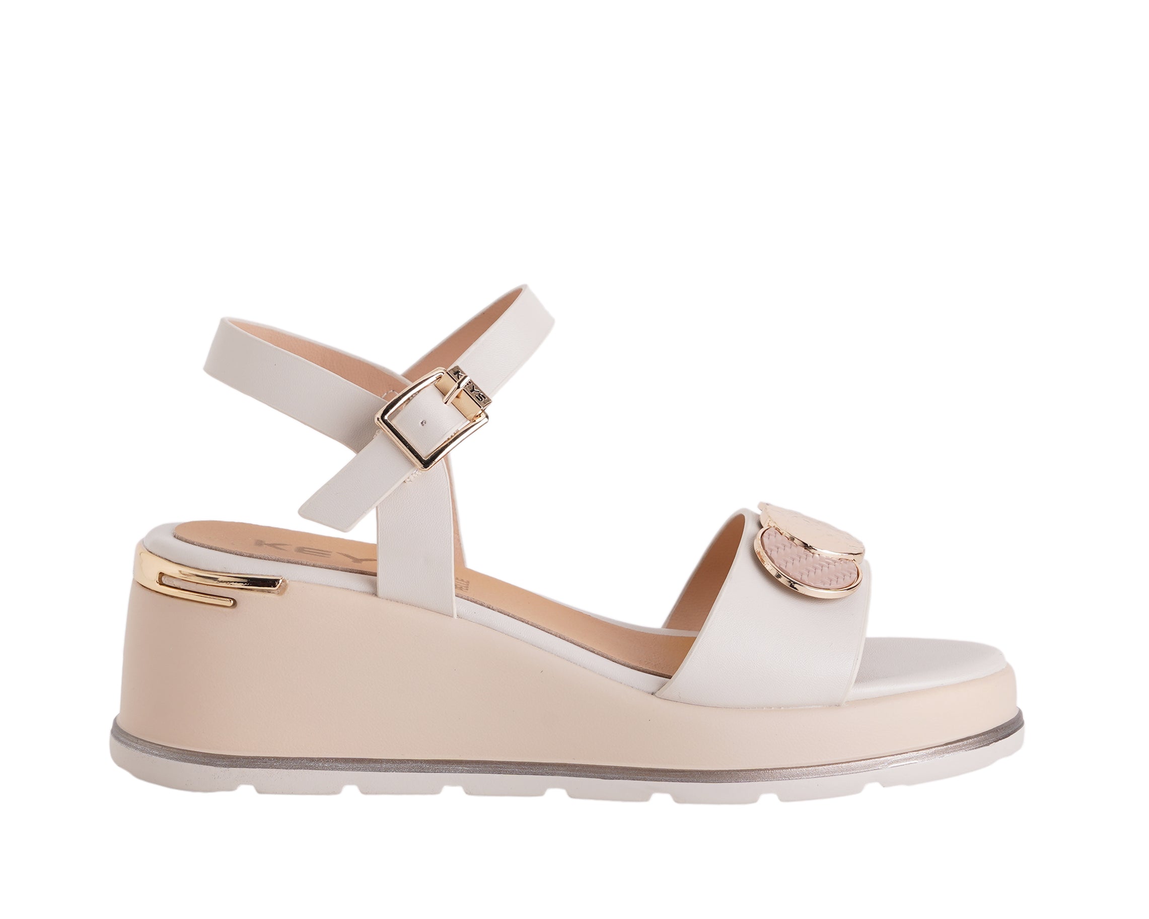 Sandalo con zeppa Donna