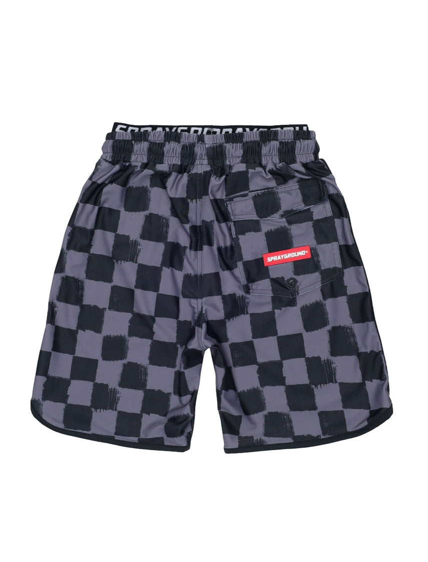 SPRAYGROUND SP921GREY Pantaloncini da Bagno Vanquish Uomo Grigio
