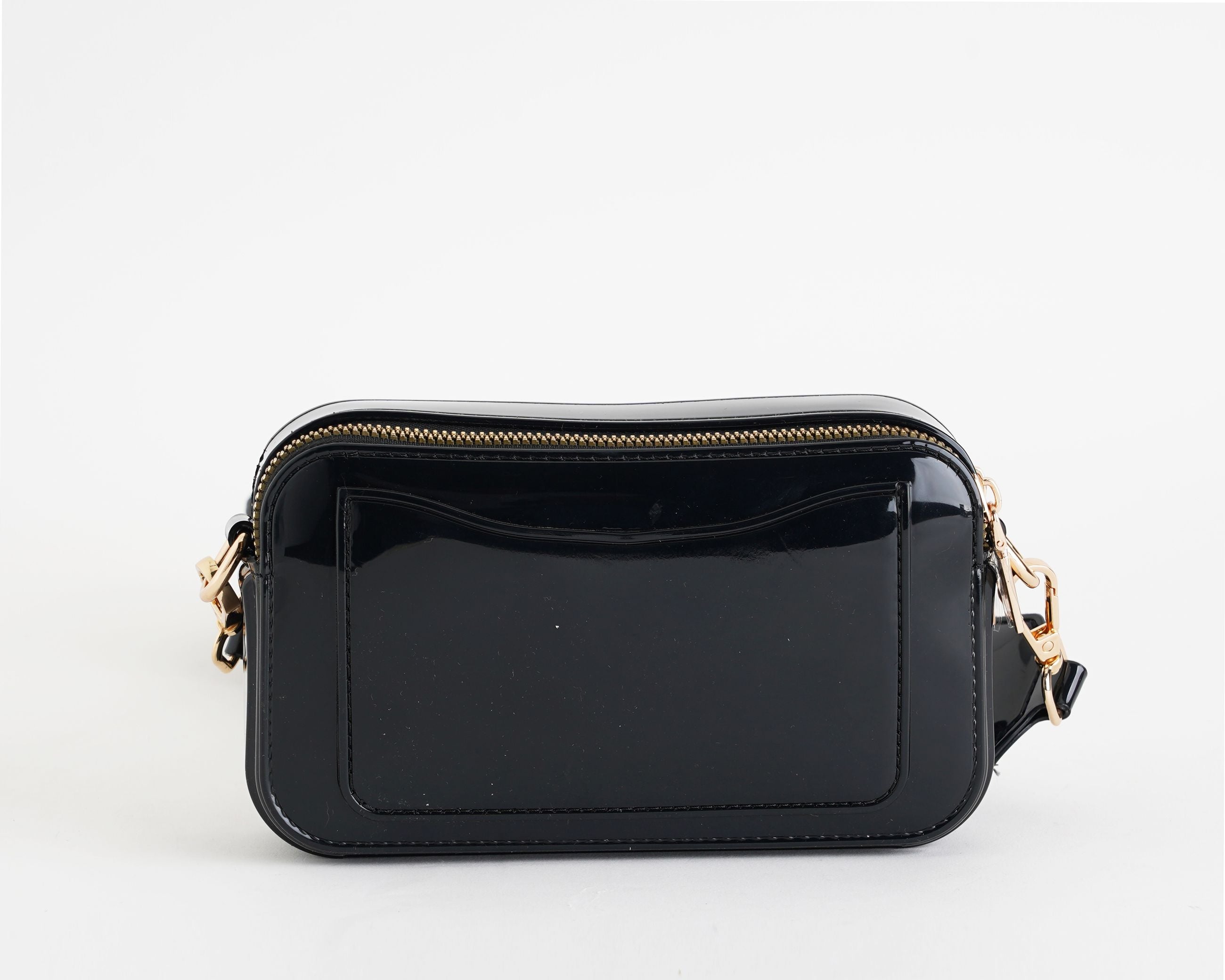 Borsa a tracolla in vernice Sensi 023/B Nero