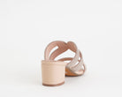 Sandali con tacco Bibi Lou Azalea 940Z00HG Nude Donna – tomaia in sintetico con strass, calzata slip-on, soletta in pelle e suola in gomma, tacco 50 mm
