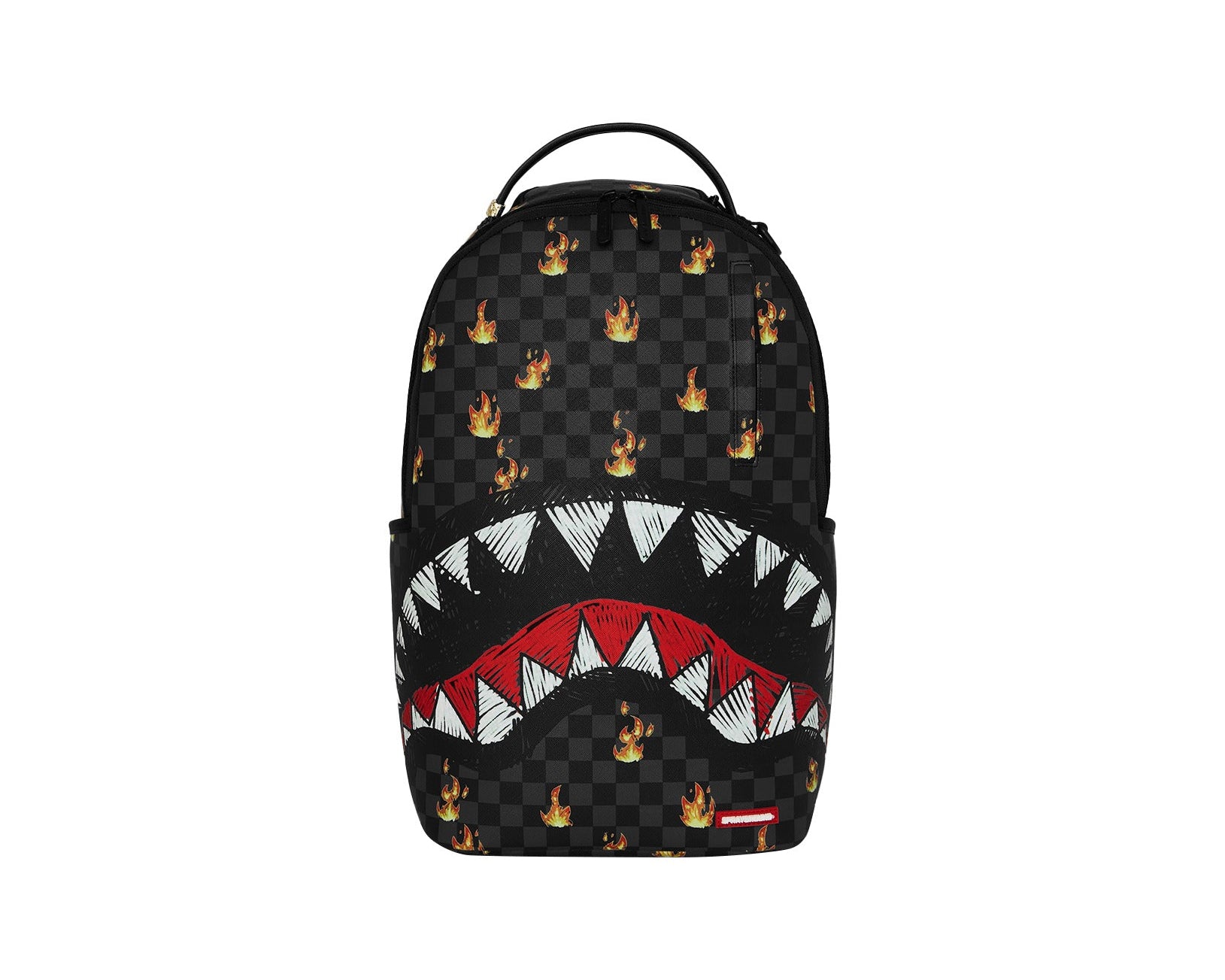 Zaino Sprayground Scribble Fire Check Backpack 910B8730NSZ Unisex Bambino