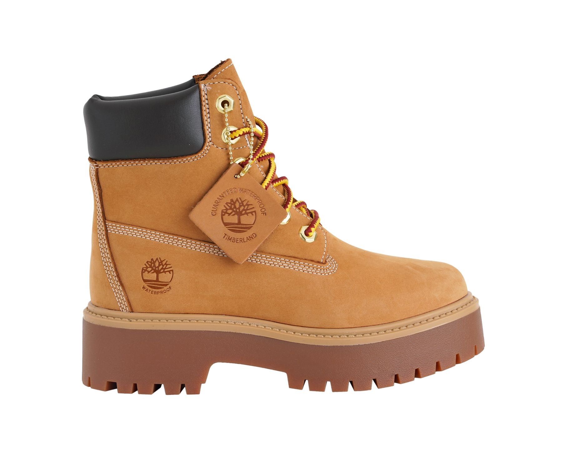 Stivaletti TIMBERLAND Stone Street 6 Inch Lace Up Waterproof Boot TB1A5RJD2311 Wheat Donna