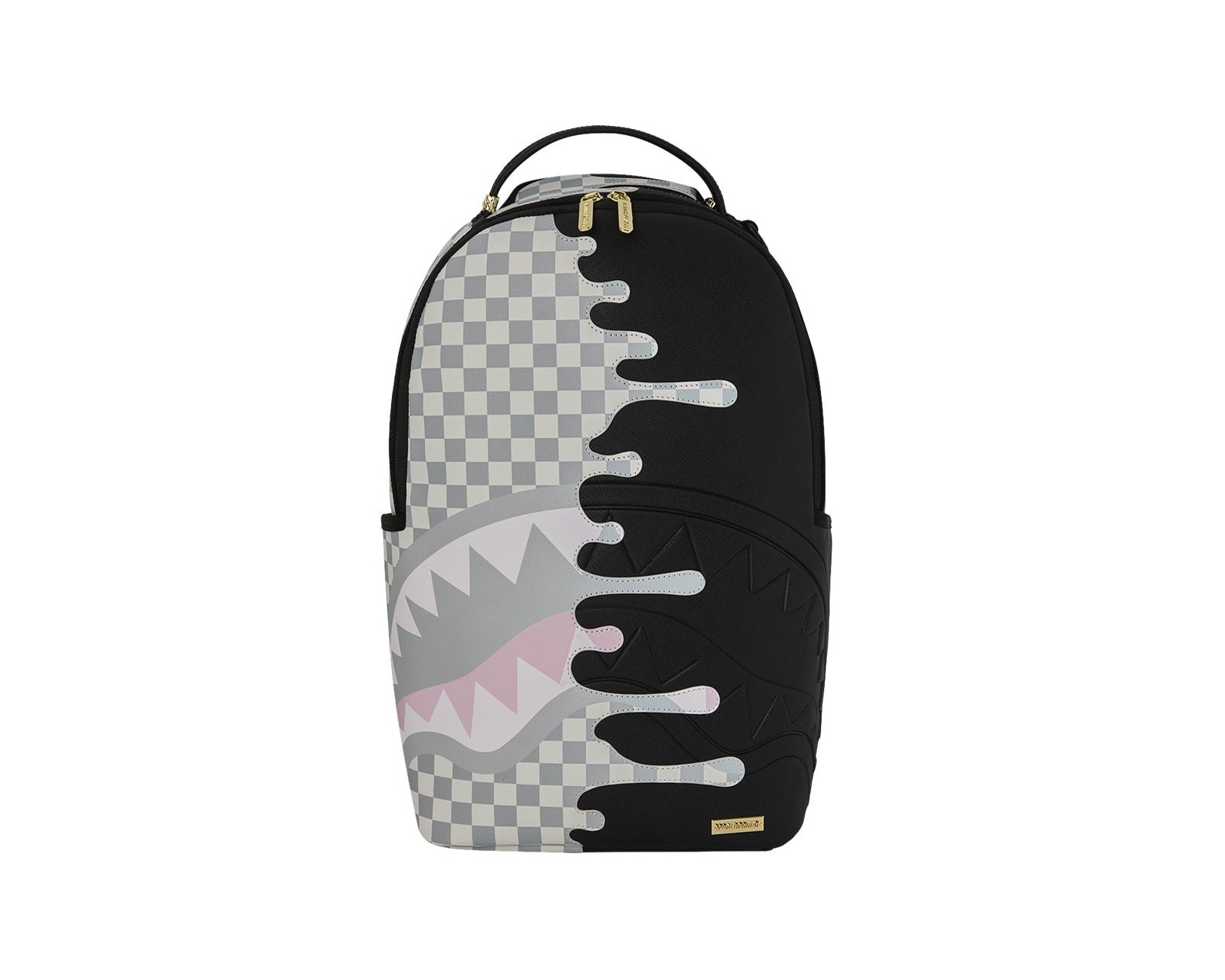 Sprayground Cream Check Unfinished Shark DLXSV Backpack 910B8758NSZ SPRAYGROUND Multicolore