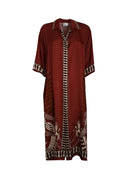 Abito lungo Anonyme Marrakesh A76SD092 Brick 