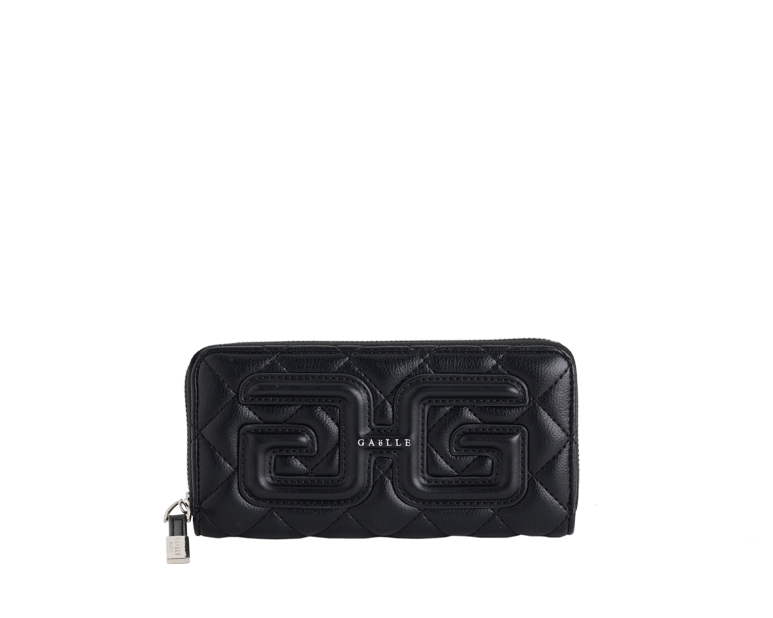 Regular Zip Around Matelassè Bottalato E Maxi Patch Double G Liscio GAELLE GAACW02338 Donna