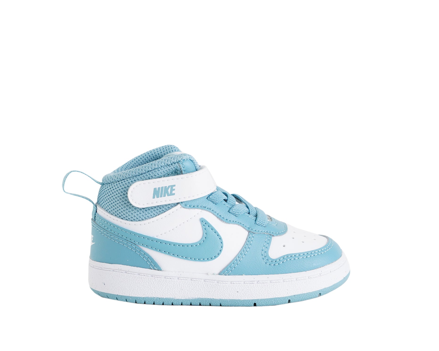 Sneakers NIKE Court Borough Mid 2 CD7784-129 Bianco/Turchese Unisex bambino