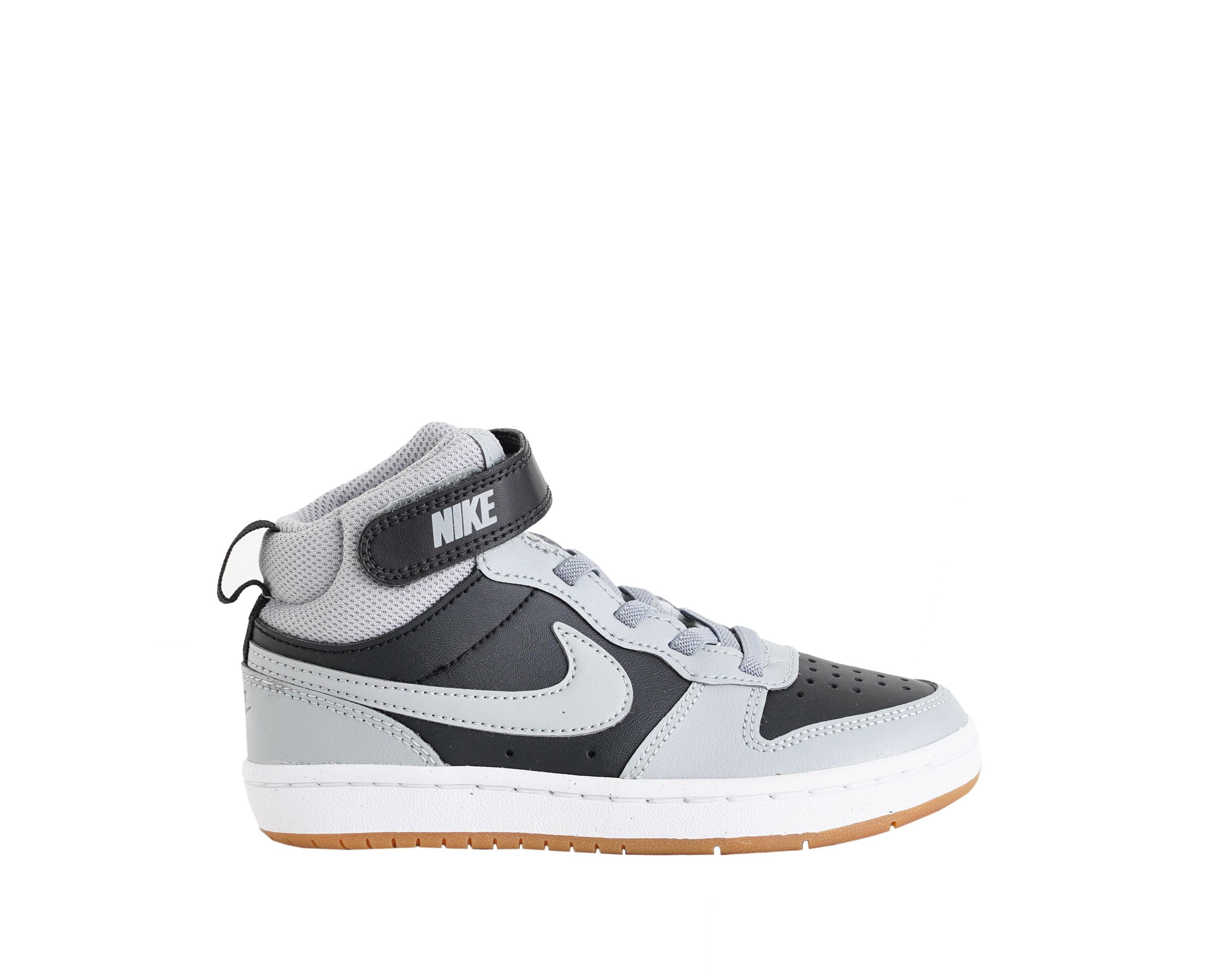 Sneakers Nike Court Boroug Mid 2 CD7783-016 Nero/Grigio Fumo Unisex bambino